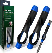 2 Golf Grip Trainer - Non-Slip Durable Material, Portable Aid for Fixing Slices picture