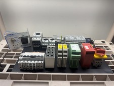Large Lot of Allen Bradley, Phoenix contact, etc... Control Panel Components. picture