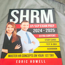 SHRM CP/SCP Exam Prep 2024-2025 Study Guide HR Exam Prep Audiobook picture
