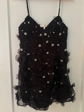 Ambessa Embellished Organza Mini Dress LoveShack Fancy picture