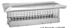 FOREVER® Stainless Steel Double Flue Bolt On Chimney Caps picture