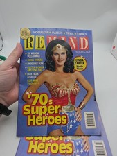 Remind Magazine Lynda Wonder Woman Carter T.V. Superheroes 6 Million Bionic Hulk picture