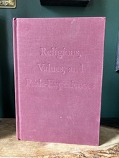 Religions Values and Peak Experiences Abraham Maslow 1st Edition 1964 Hardcover picture
