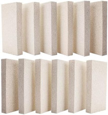 12 Pieces Insulating Fire Brick for Ovens, Kilns, Fireplaces, Forges 9