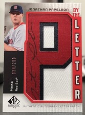 Jonathan Papelbon | 2006 SP Authentic By the Letter /200 (Letter P) Auto picture