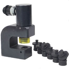Portable Hydraulic Angle Iron Steel Hole Punch Down Tools Net Weight 3.44kg picture
