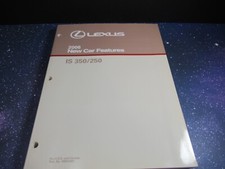 OEM Lexus IS 350 & 250 Model 2006 New Car Features Manual # NM0140U picture