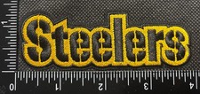 PITTSBURGH STEELERS NFL FOOTBALL IRON ON EMBROIDERED PATCH SEE PHOTOS picture