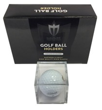 12 ALL NEW GOLF BALL GOLFBALL DISPLAY CASE CUBE HOLDERS MAX PRO picture