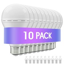 10/6/4pcs Rechargeable Emergency Light Bulbs, LED Light Bulb 6000K Daylight picture