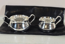 Tiffany And Co Sterling Silver Sugar Bowl And Creamer c.1910 No Monograms picture