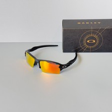 2026 Oakley Flak 2.0 XL OO9271 Black Frame Prizm Red Lens Sunglasses New w/ Box picture
