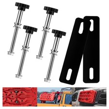 Universal Traction Board Mounting Kit - Recovery Board Bracket with Locking Pins picture