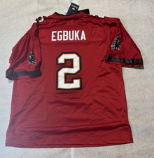 Fanatics Pro Line NFL Tampa Bay Buccaneers Emeka Egbuka Jersey #2 L $129 retail picture