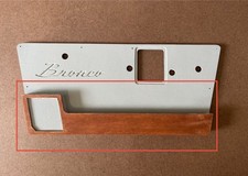 1966- 1977 Early Ford Bronco Wood Speaker Hole and Compartment Attachment picture