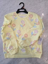 365 Kids from Garanimals Girls Fleece Top with Long Sleeves, Size 6 Brand New picture