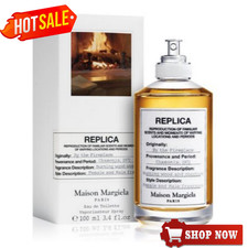 Replica By the FirePlace by Maison Margiela Unisex EDT 3.4 oz/100 ml New in Box picture