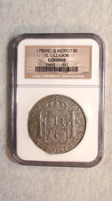1783 Mo FF Mexico NGC GENUINE 8 REALES EL CAZADOR SHIPWRECK 8R Coin BUY IT NOW picture
