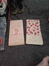 Vintage New Package Strawberry Shortcake Paper Lunch Bags 13of one,12of another  picture