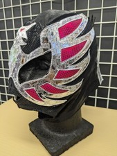 Mexico Pro Wrestling Mask Aguila Solitaria Semi-Pro Lucha Libre Handmade picture