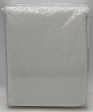 Pottery Barn Classic Belgian Flax Linen Drape Curtain (1) 100 x 108 ~ White picture