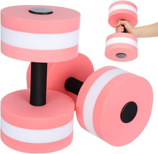 Water Dumbbells for Pool Fitness 2 Pcs Lightweight Aquatic Exercise Dumbbells Ev picture