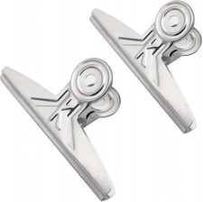 Coideal Extra Large Bulldog Clips - 2 PCS 20cm Jumbo 7 7/8 Inch, Silver  picture