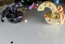 Vintage Bakugan Battle Brawlers Lot Darkus Dragonoid Pearl Pyrus Dragonoid 400g picture