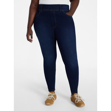Terra and Sky Dark Wash Skinny High Rise 1X (16w-18w) (NEW) picture