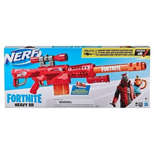 NERF Fortnite Heavy SR Mega Dart Blaster Toy Gun with Foam Darts (2021) 123 picture