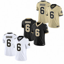 Saints Tyler Shough #6 2026 60th Anniversary Printed Fan Jersey picture