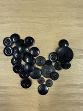 Antique 1851 Goodyear Hard Rubber Buttons Novelty Rubber Co Civil War Era Lot picture