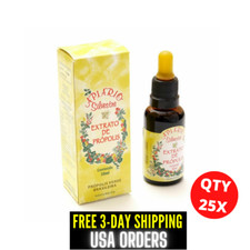 Propolis Extract APIARIO SILVESTRE Green Brazilian 25 bottles x 30 mL picture