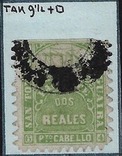 Venezuela: 1864; Local L15, St. Thomas -La Guaira, Zig-Zag 9, Used, EBV1546 picture