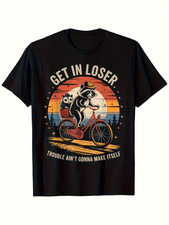 Men's Retro Raccoon & Possum Graphic T-Shirt  picture