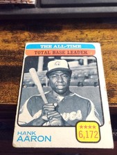 1973 Topps - All-Time Leaders Hank Aaron #473 picture