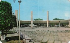 1967 Ciudad Obregón Mexico Plaza Principal Vintage Postcard Mexfotocolor picture