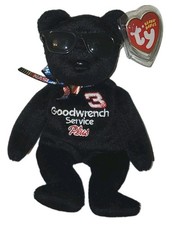 NM* Ty Beanie Baby - No 3 (#3)(DALE EARNHARDT) the NASCAR Bear (8.5 Inch) NMWMT picture