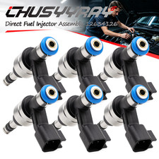 6PCS Fuel injectors 12634126 for Cadillac Chevrolet GMC Buick 2012-2017 3.6L US picture
