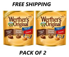 Werthers Original Hard Sugar Free Assorted Flavors, Caramel Coffee Candy, 7.7 Oz picture