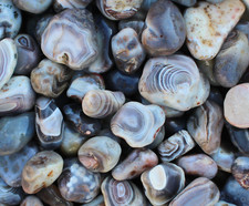 Gray Botswana Agate - Rough Rocks for Tumbling - Bulk Wholesale options picture