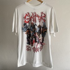 Vintage 1990 GWAR Single Stitch T-Shirt Scum Tour 90 Scumdogs of The Universe XL picture