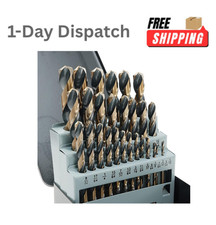 .GMTOOLS 29Pcs Cobalt Drill Bit Set 135 Degree HSS Metal Case picture