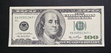 2006 $100 Bill *STAR NOTE* HA00551347* CIRC  picture