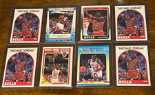 Vintage 1988 and 1989 Michael Jordan Lot Fantastic lot…at least NEAR MINT/MINT picture