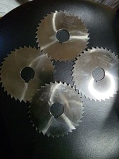 Lot of 4 Simonds Saw Co Slitting Saws 4