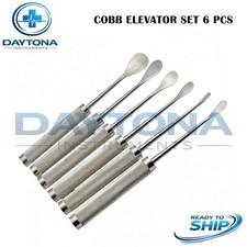 Cobb Elevator Set 6 Pcs - Best Orthopedic Spine Surgical Elevators Instruments picture