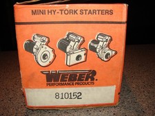 Vintage NOS Weber Mini HY-Tork Starter 810152 High Performance Product W/Box picture
