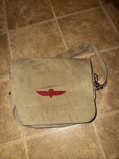 Vintage 80s Banana Republic Israeli Paratrooper Messenger Bag Mill Valley Tag picture