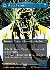 Bruce Banner (Borderless) Foil Marvel Super Heroes Foil Playtest Card picture